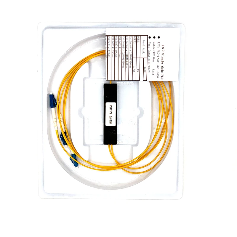 Волоконно оптический FBT сплиттер LC/UPC коннектор 1x2 SM 1310/Нм|Оптоволоконное