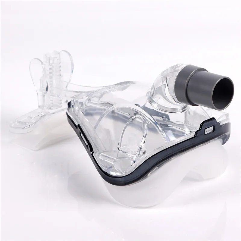 FM1 маска для лица CPAP Авто CPAP BiPAP маска с бесплатным головным убором Белый s m l для сна апноэ OSAS храп людей