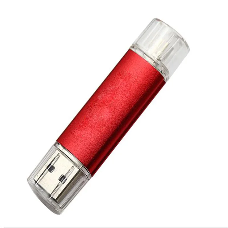 Металлическая OTG USB флеш-карта памяти 16 ГБ 32 Флешка 4 Гб 128 64 u-диск флеш-накопитель