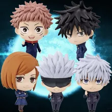 5pcs Anime Jujutsu Kaisen Gojo Satoru Kugisaki Figure Action Figure Modle Toys