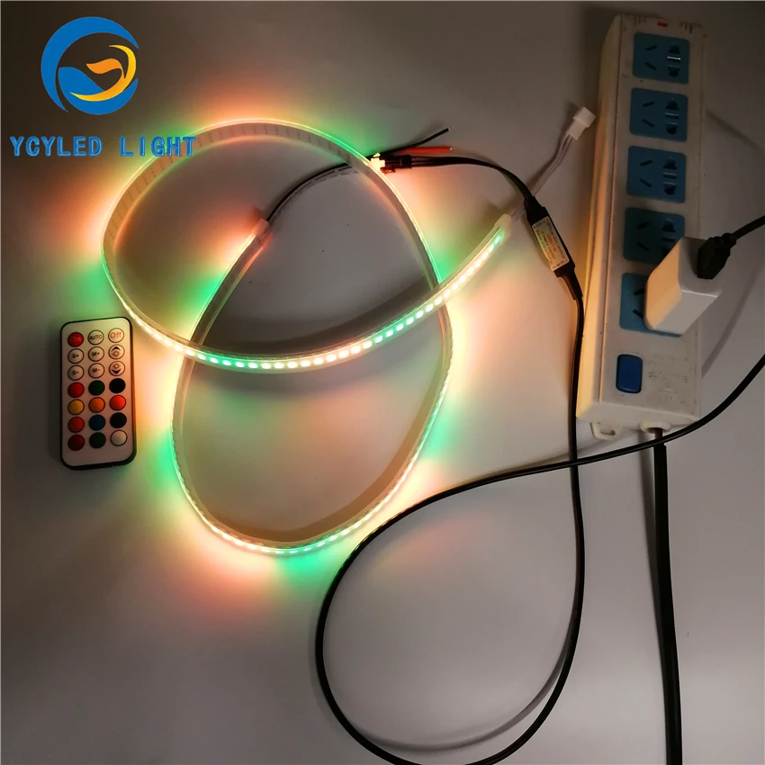 1 м 5 в usb ws2812b 144 светодиода цифровая программируемая 5050smd rgb Светодиодная лента ws2812