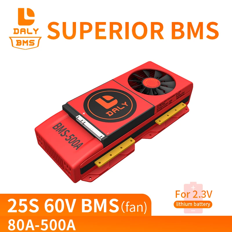 Плата эквалайзера литиевого сигнала Daly LTO 18650 BMS 25S 60 в 80A 100A 150A 200A 250A lto с функцией