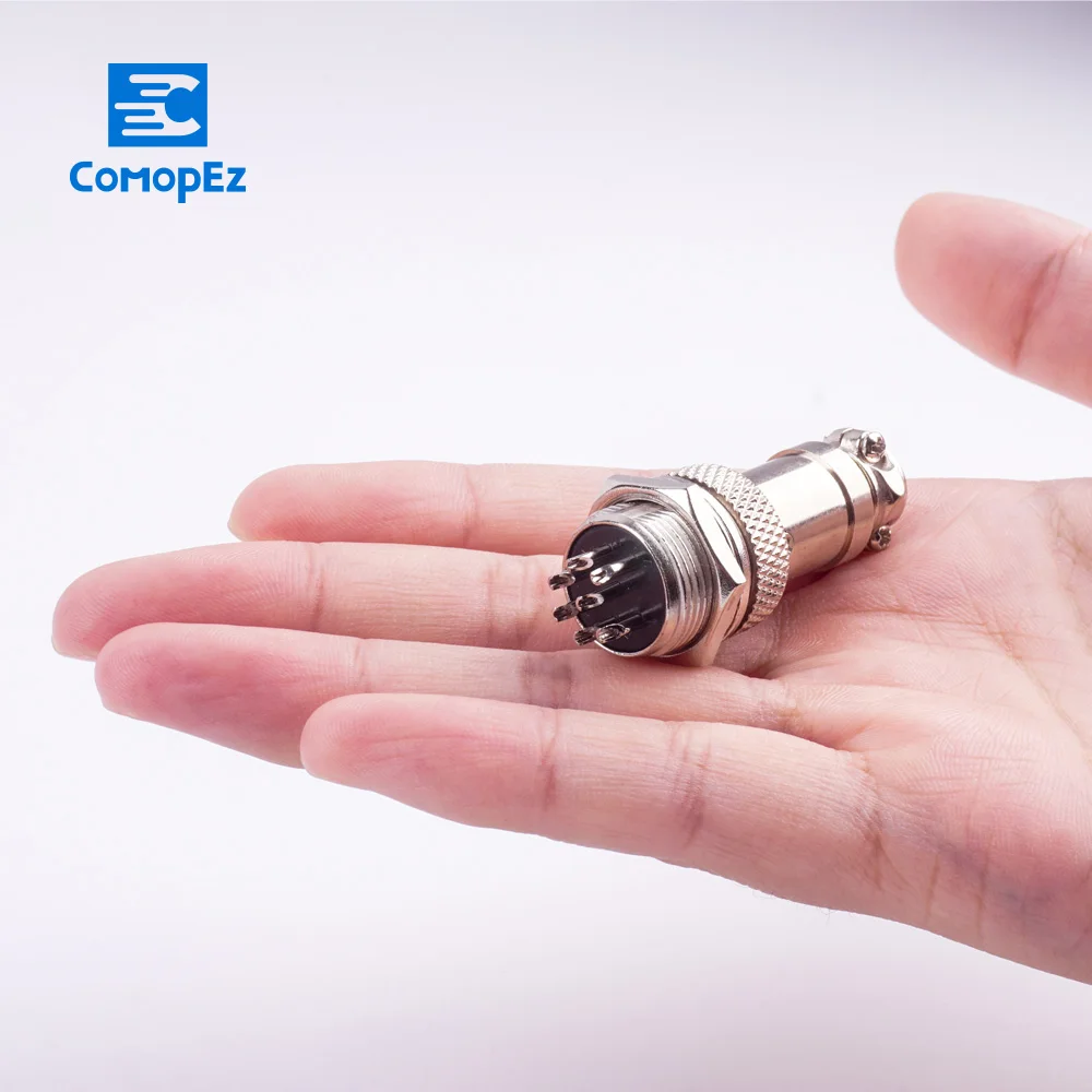 GX16M авиации Разъемное соединение Позолоченные 2/3/4/5/6/7/8/9/10 Pin типа папа и гнездовой