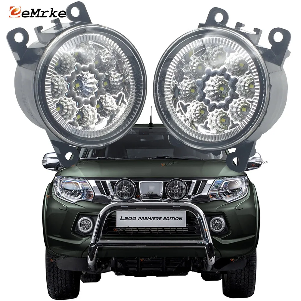 Автостайлинг для Mitsubishi L200 Triton Strada Fiat Fullback 2015 2016 9 штук светодиодные