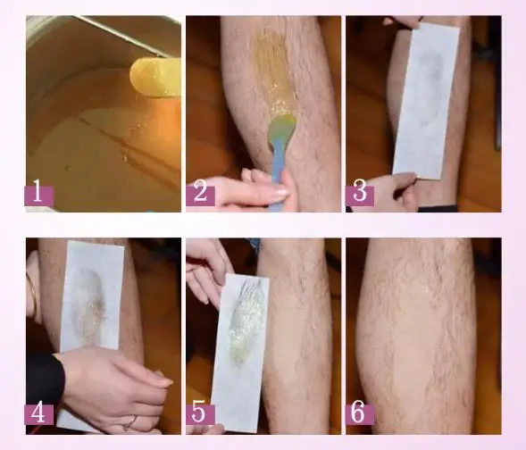 1000 шт./компл. бумага для депиляции Нетканая ткань лица шеи рук ног тела удаления