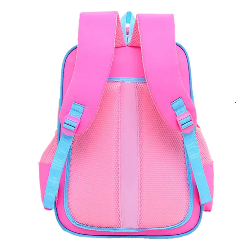 Cartoon print princess school bags for girls Orthopedic backpack Children schoolbag waterproof travel backpacks mochila escolar
