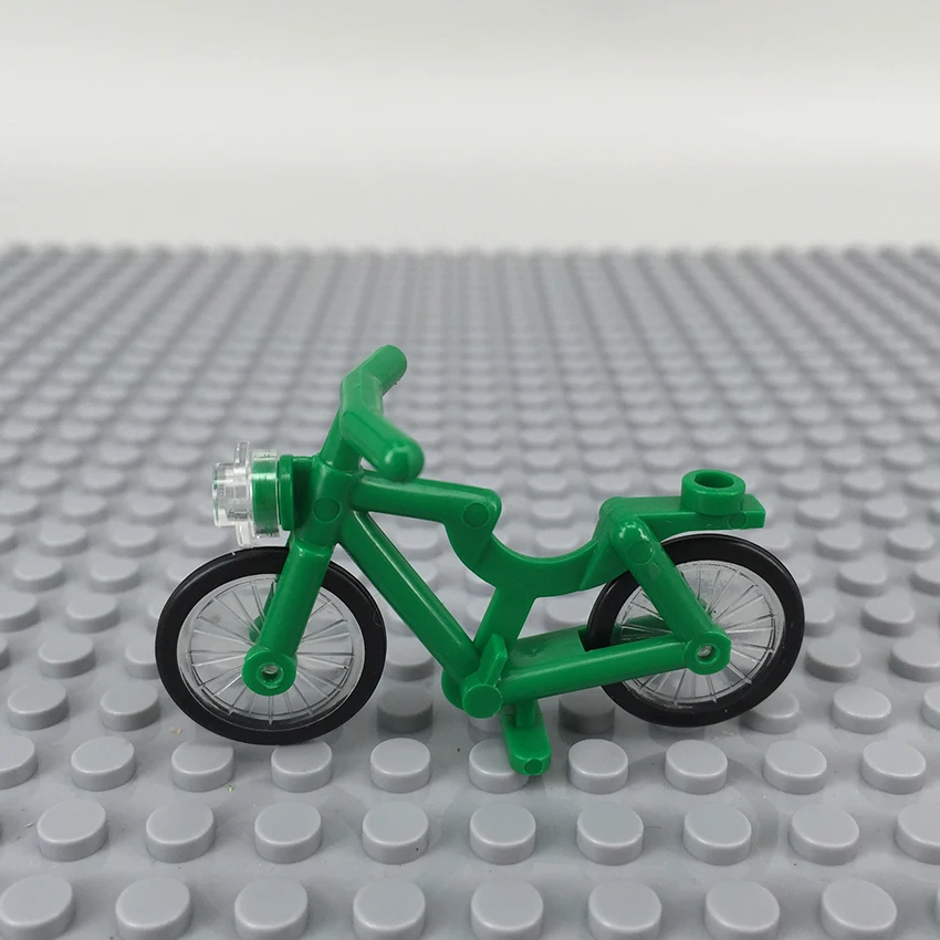 Аксессуары для конструктора с одной фигуркой MOC комплект велосипеда кирпичная