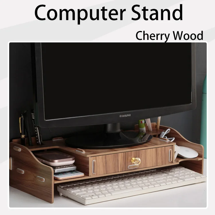 Деревянная рамка для компьютера подставка ноутбука ноутбука|Держатель