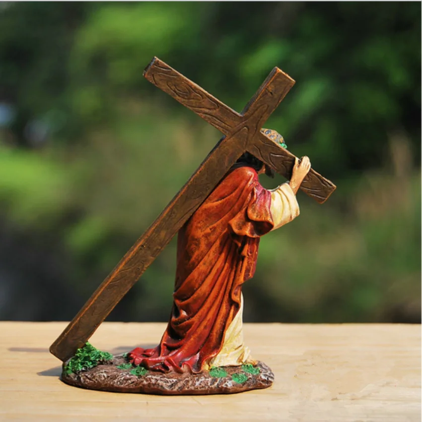 

Boutique Jesus Cross Home Church Car Decoration Christian Catholic Holy Object inside Gift Present