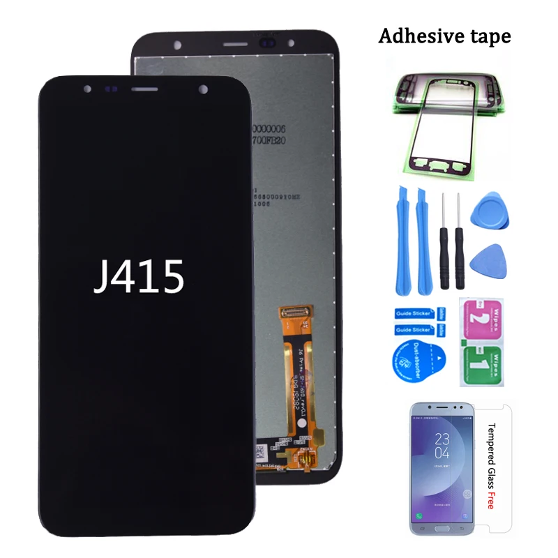 6,0 '' Для samsung Galaxy J4+ J415 SM-J415F J415FN ЖК-дисплей сенсорный экран сборка для samsung J4 Plus J415 ЖК-экран