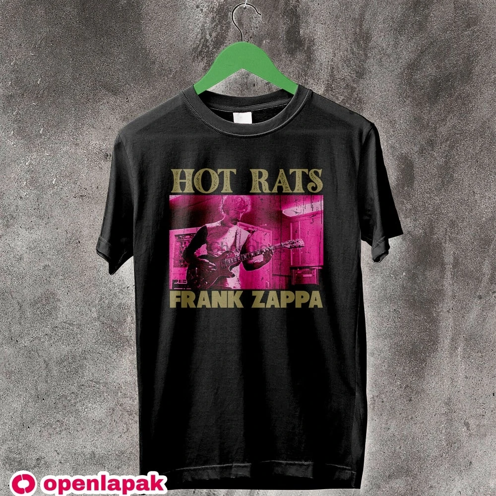 Классическая футболка с надписью Frank Zappa Hor Rat Tour |