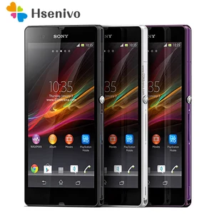 sony xperia z c6603 refurbished original unlocked 4g mobile phone 5 0 quad core 2g ram 16gb rom 13mp cellphone lte smartphone free global shipping