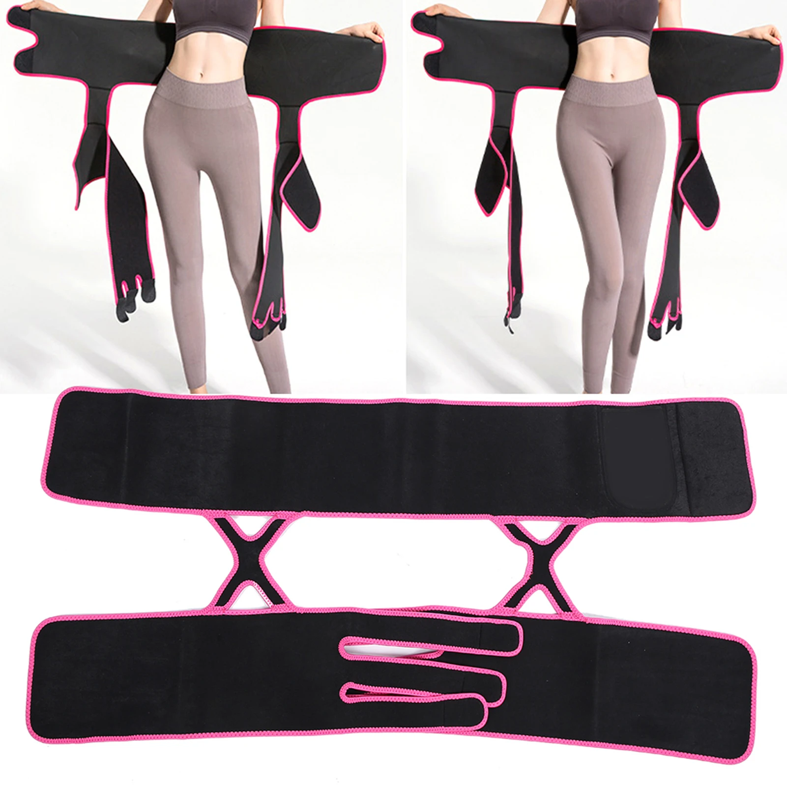 3 в 1 талии тренер для снятия бедра Корректирующее утягивающее белье тонкий Body Shaper