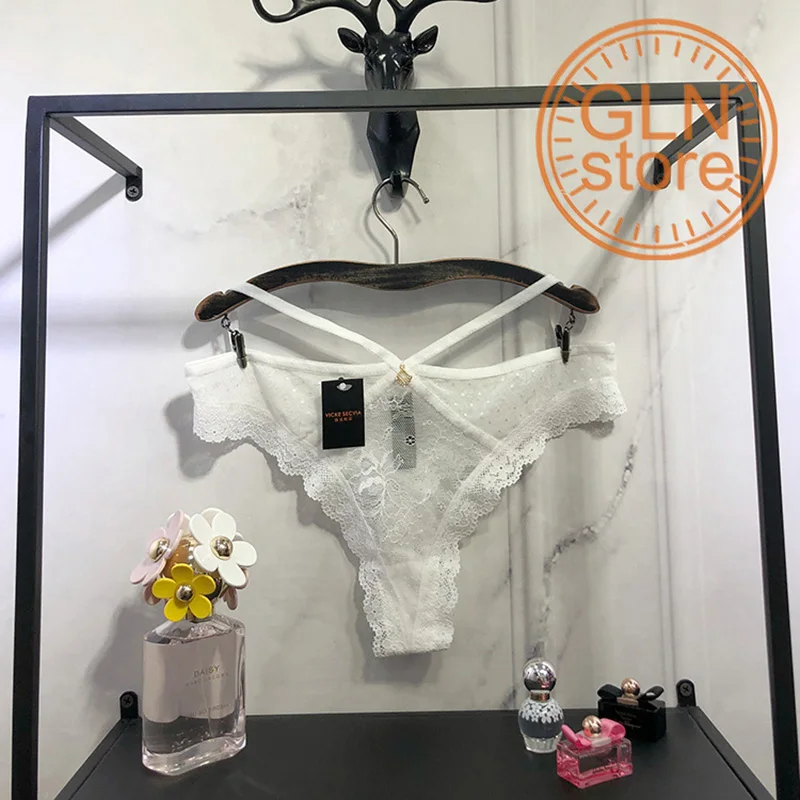 

2021 Hot Sale Women Thong Panties Sexy Lace T Pants Multi-color Optional Comfortable Girl 's Underwear Cotton Modal Briefs