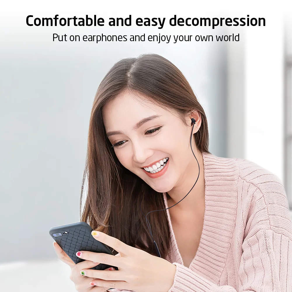 Наушники-вкладыши ESR с шумоподавлением и силиконовым штекером 3 5 мм | Электроника