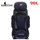 Вместительный походный рюкзак 90 л, водонепроницаемый ранец для альпинизма, кемпинга, треккинга, Мужская Дорожная Спортивная уличная сумка XA315D