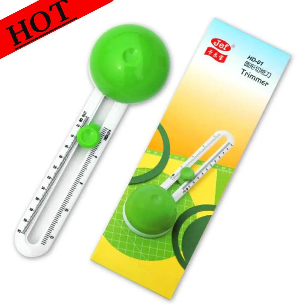 Круглая бумага Скрапбукинг карточки резаки круглая резка лоскутный компас нож