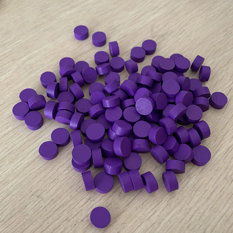 100 шт 8 цветов деревянные игровые красочные шахматы для игр аксессуары 10*5