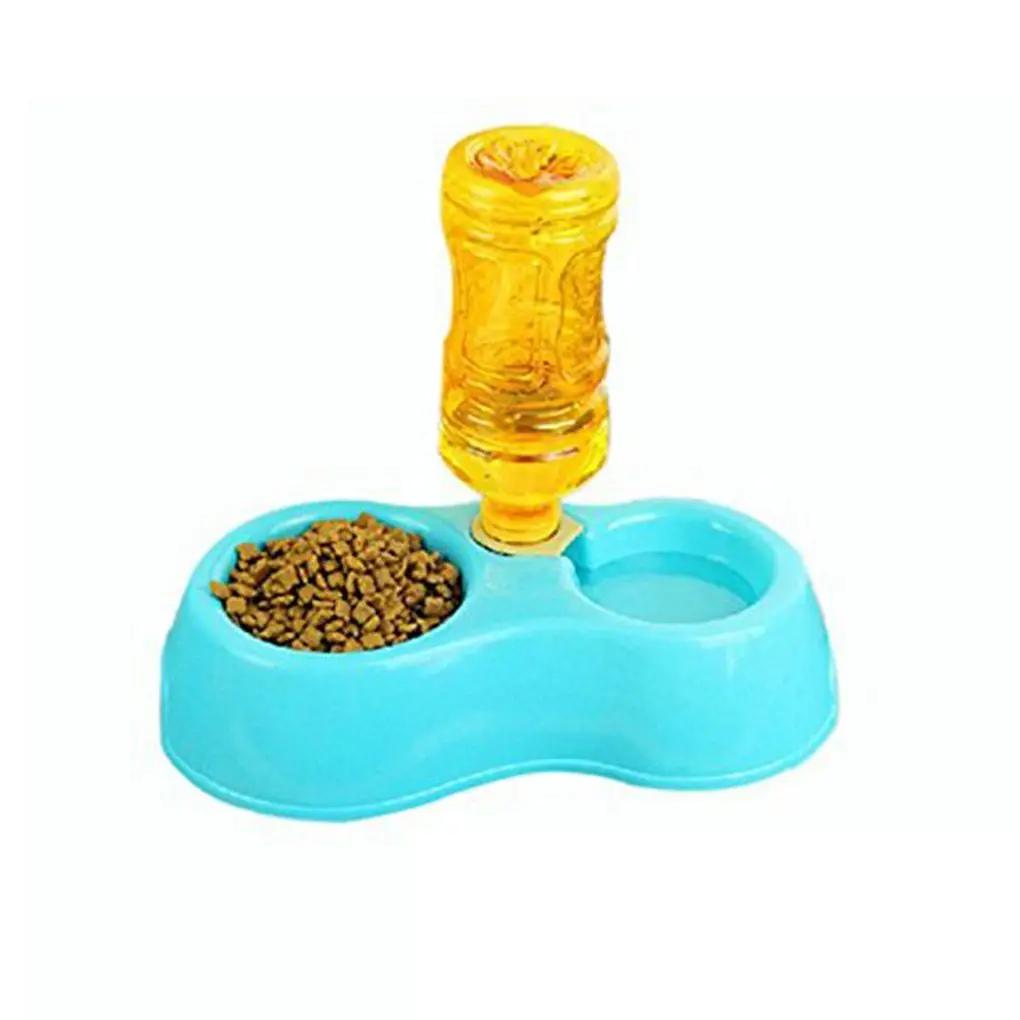 

Dual Port Dog Automatic Water Dispenser Feeder Utensils Bowl Cat Drinking Fountain Food Dish Pet Bowl Cats Pet Dogs Pet Feeder