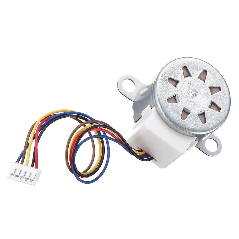DC 12V микро шестерни шаговый двигатель 4 фазы 5 Провода ed коробка снижение