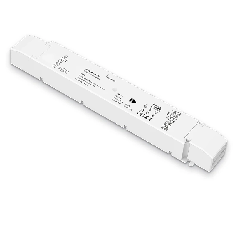 Новый светодиодный DMX512 приглушающий драйвер Переменный ток 200 240 В вход 75 Вт 100 12 в