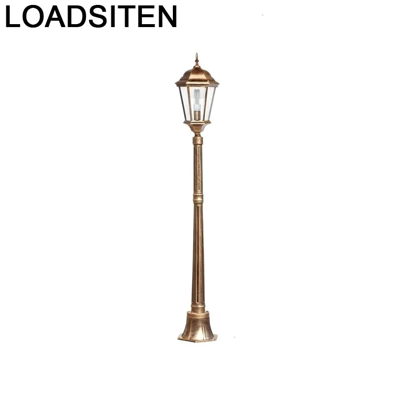 Lamba Strassenbeleuchtung Style Garden Bouwlamp Lampioni Da Esterno Plaza Lampione Led Off Lamp уличный дорожный светильник