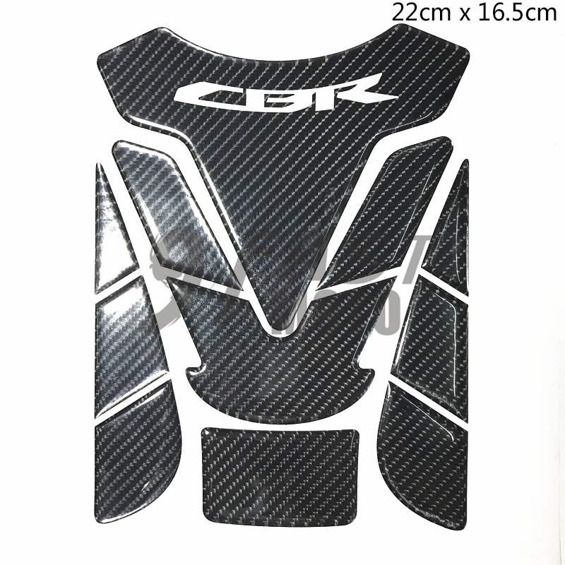 

9FastMoto 3D Motorcycle Tank Pad for HONDA honda Motorbike Racing Fuel / Oil / Gas Tank Decal (Carbon fiber)