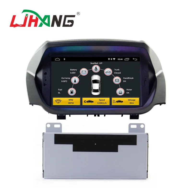 Автомобильный DVD плеер LJHANG 2 Din Android 10 для Ford ECOSPORT 2013 2014 2015 2016 WIFI мультимедийный GPS