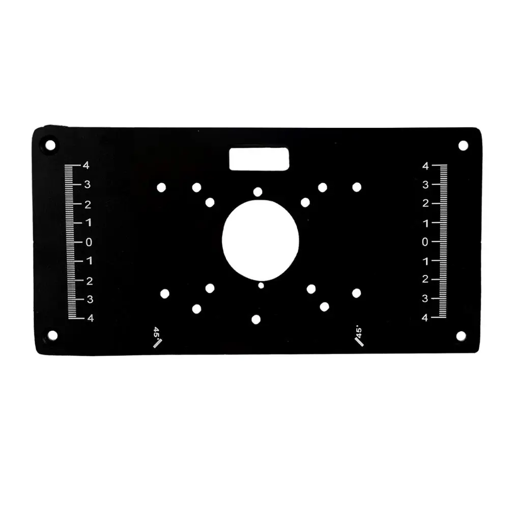 Фрезерный стол вставная пластина деревообрабатывающие скамейки алюминиевая
