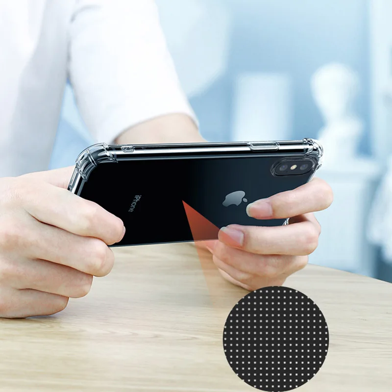 Роскошный прозрачный мягкий силиконовый чехол для телефона для iPhone 6S 6S 7 7S iPhone 8 Plus X 10 11 Pro XR XS Max 5 5S 5SE
