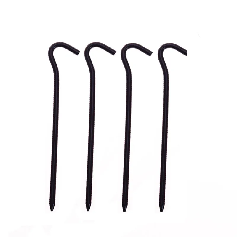 

4/8Pcs18cm Tent Pegs Awning Canopy Tarp Trip Stakes Peg Forging Pack Aluminum Alloy Outdoor Hiking Gardening Tent Accessories