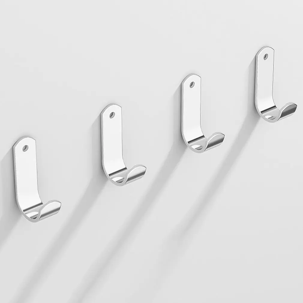 

5 шт., настенные крючки для одежды, из алюминиевого сплава