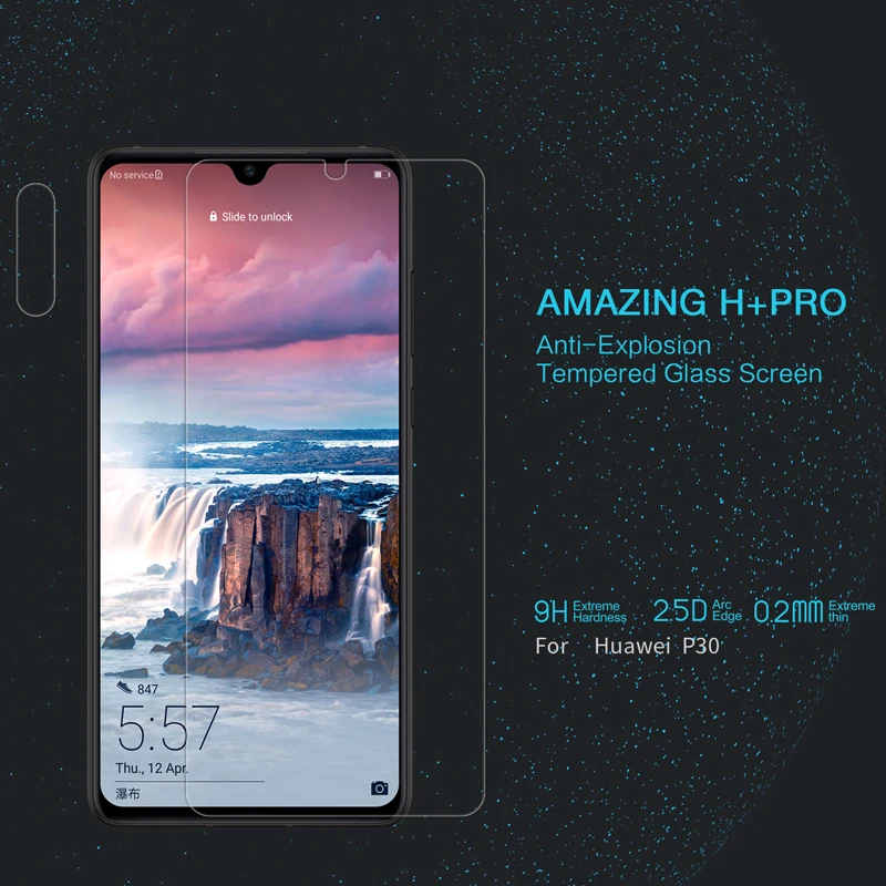 Для huawei P20 защита экрана из закаленного стекла Nillkin Amazing H/H+ Pro защита экрана против взрыва для huawei P9/P20 lite