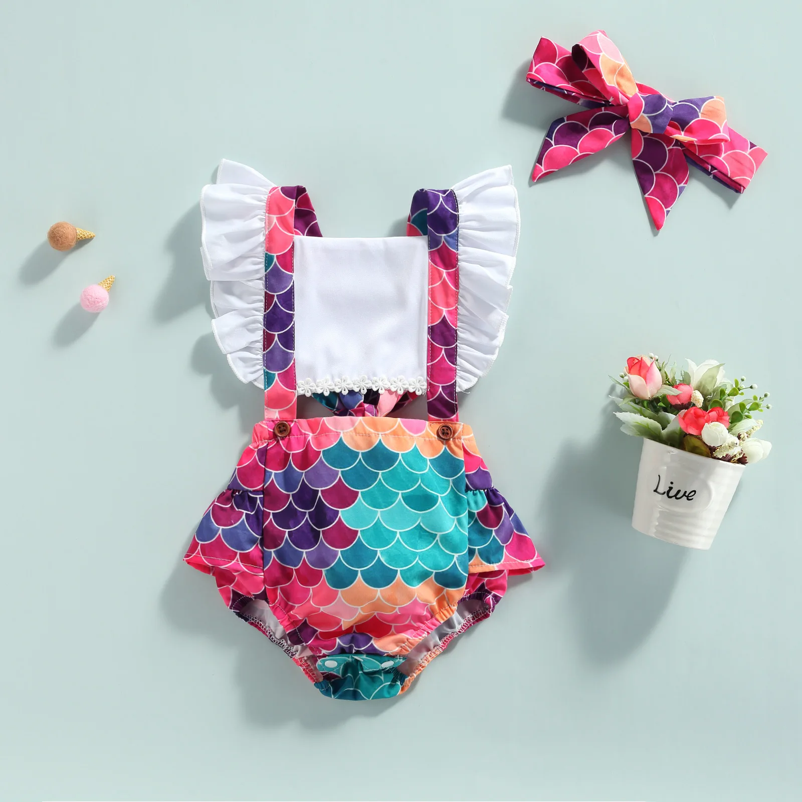 2021 летний модный стиль для маленьких девочек s повседневный комбинезон с