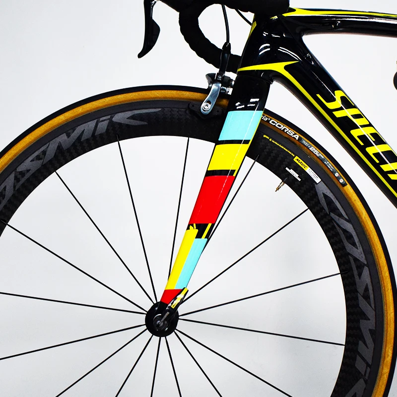 Наклейки READU наклейки для дорожного велосипеда трехцветные декоративные на