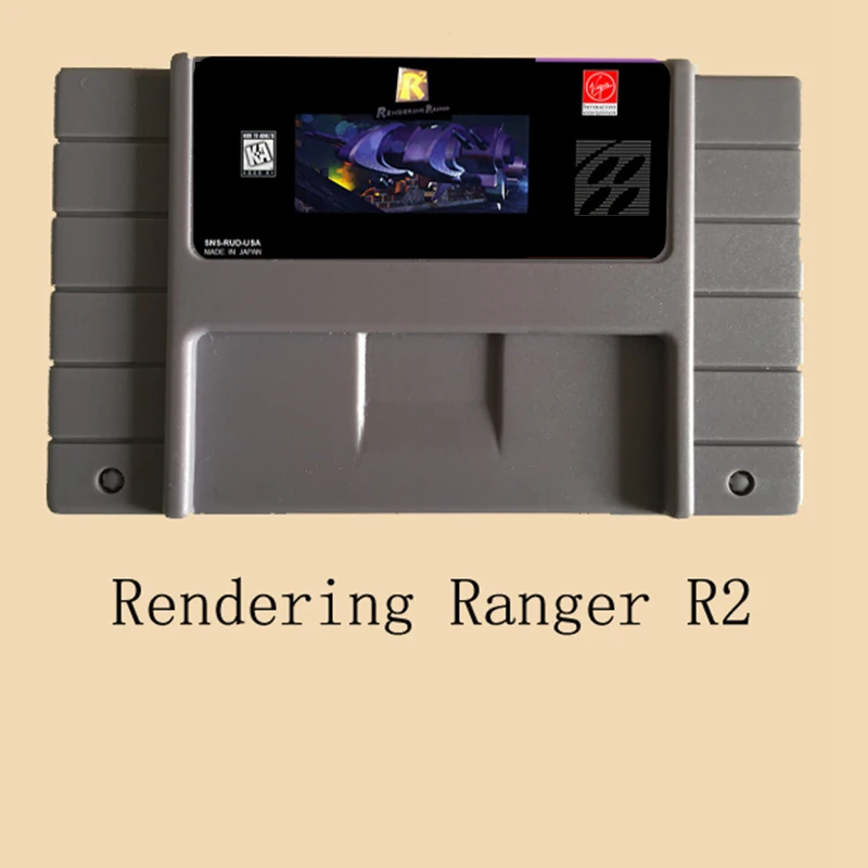 

16-битная большая серая игровая карта Ranger R2 для игрока NTSC в США