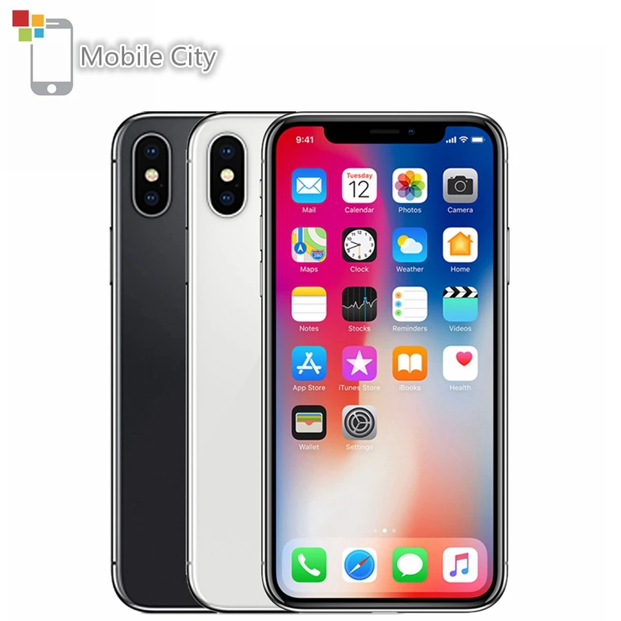 Apple iPhone X разблокирован смартфон 5 8 дюймов для Ipad Mini A11 4 аппарат не привязан к