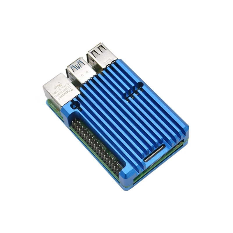 Aluminum Alloy Protective Case CNC Enclosure Metal Shell Fit for Raspberry Pi 4 | Компьютеры и офис