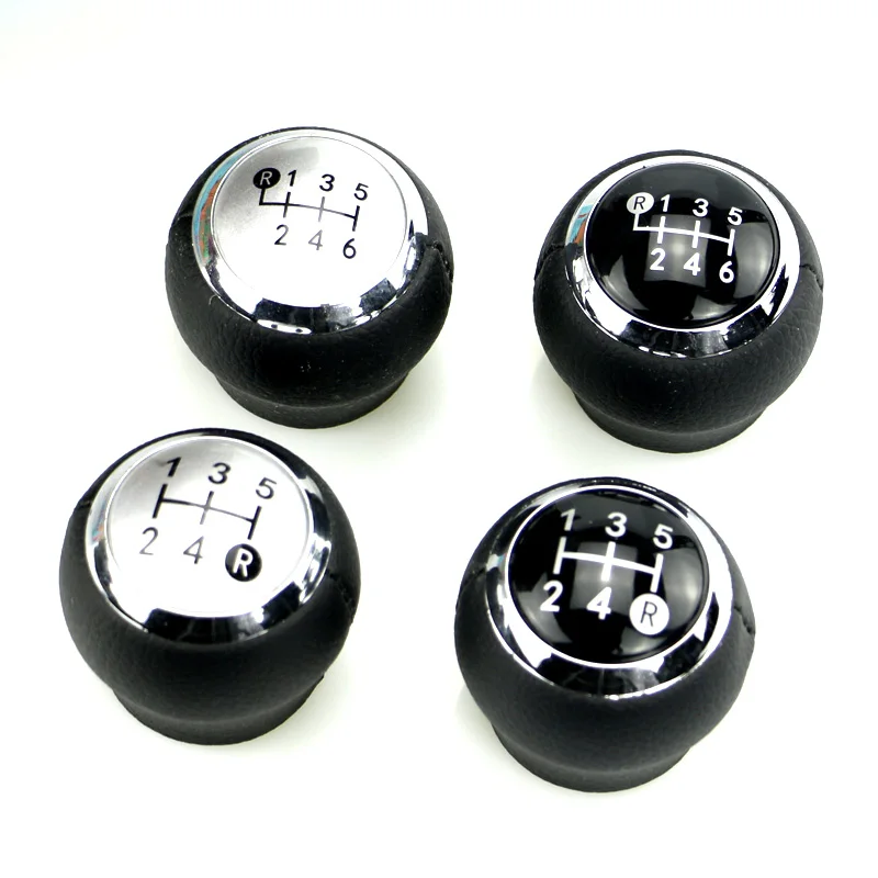 Автомобильные аксессуары черная/белая крышка 5 / 6 скоростей ручка переключения