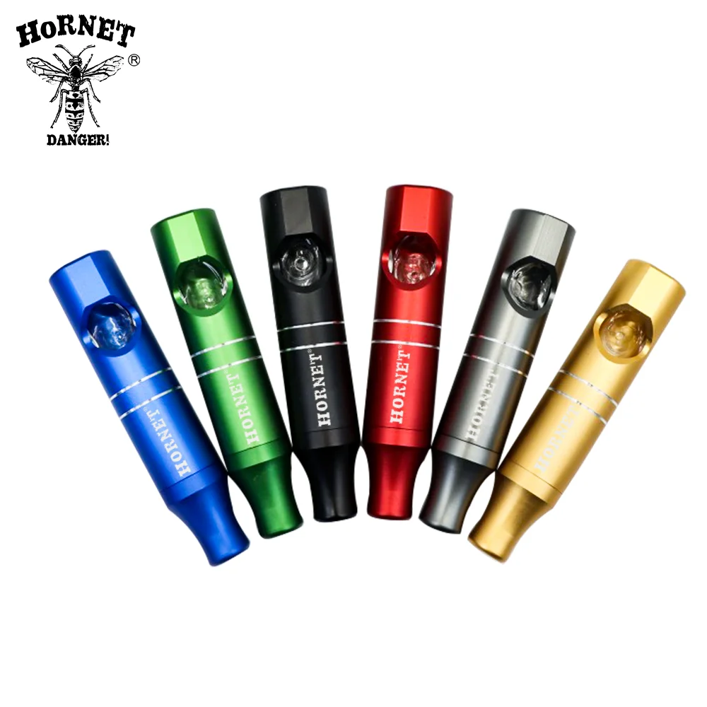 Шершень самолет Алюминий курительная трава трубы 110 мм Стекло чаша Съемный