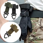 Многофункциональный крючок для перчаток, военный веер, тактические перчатки для активного отдыха, скалолазания, веревка с пряжкой для хранения, регулируемая навесная пряжка