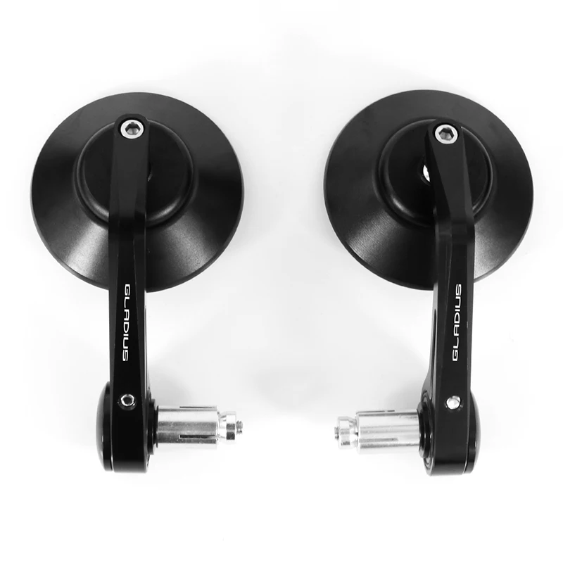 

Fit For SUZUKI SFV650 Gladius 2009-2019 Motorcycle Cafe Racer Bar End Mirror Handle bar Rearview Side Mirrors
