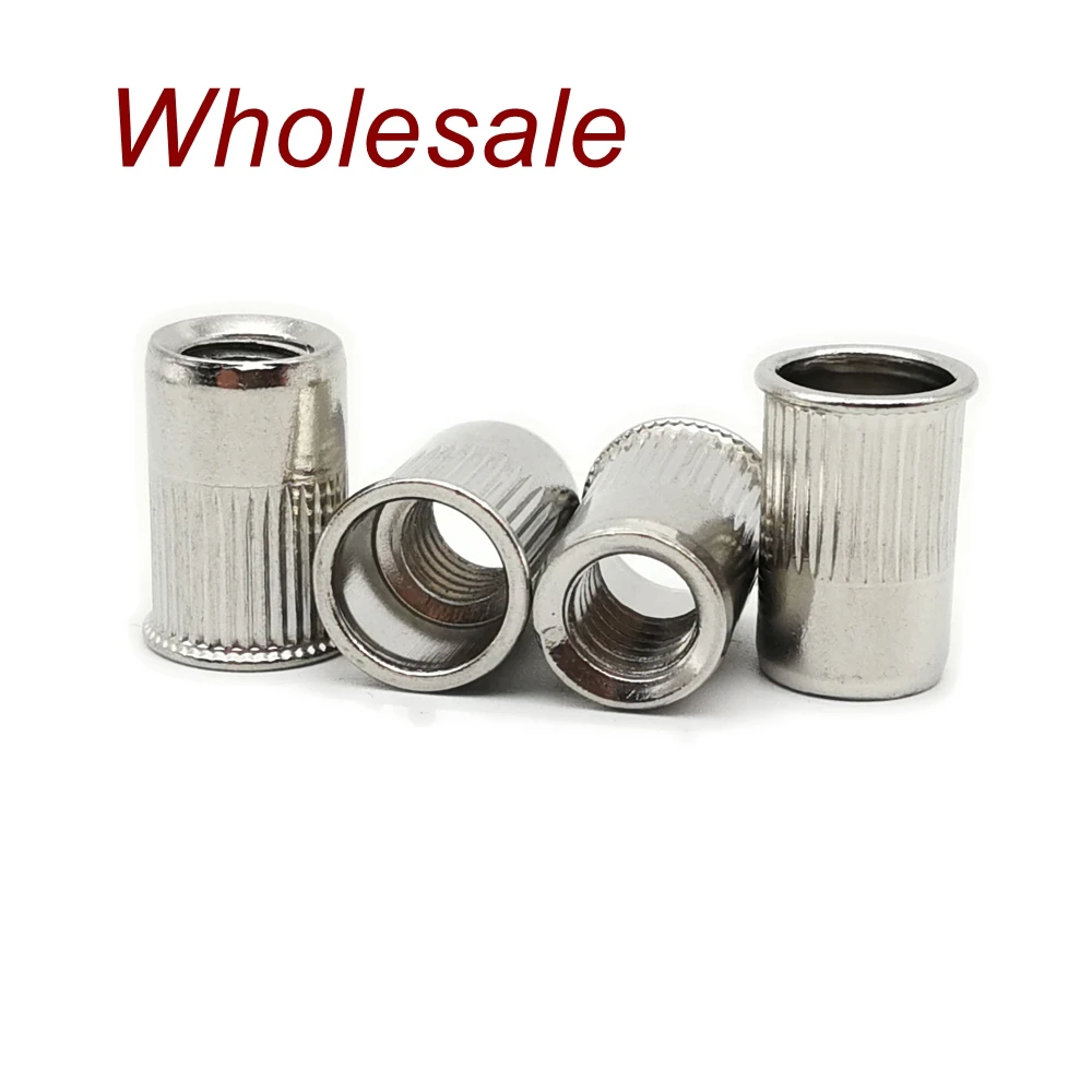 Оптовая продажа SUS 304 уменьшающая головка Заклепка гайка маленькая M3 M4 M5 M6 M8 M10