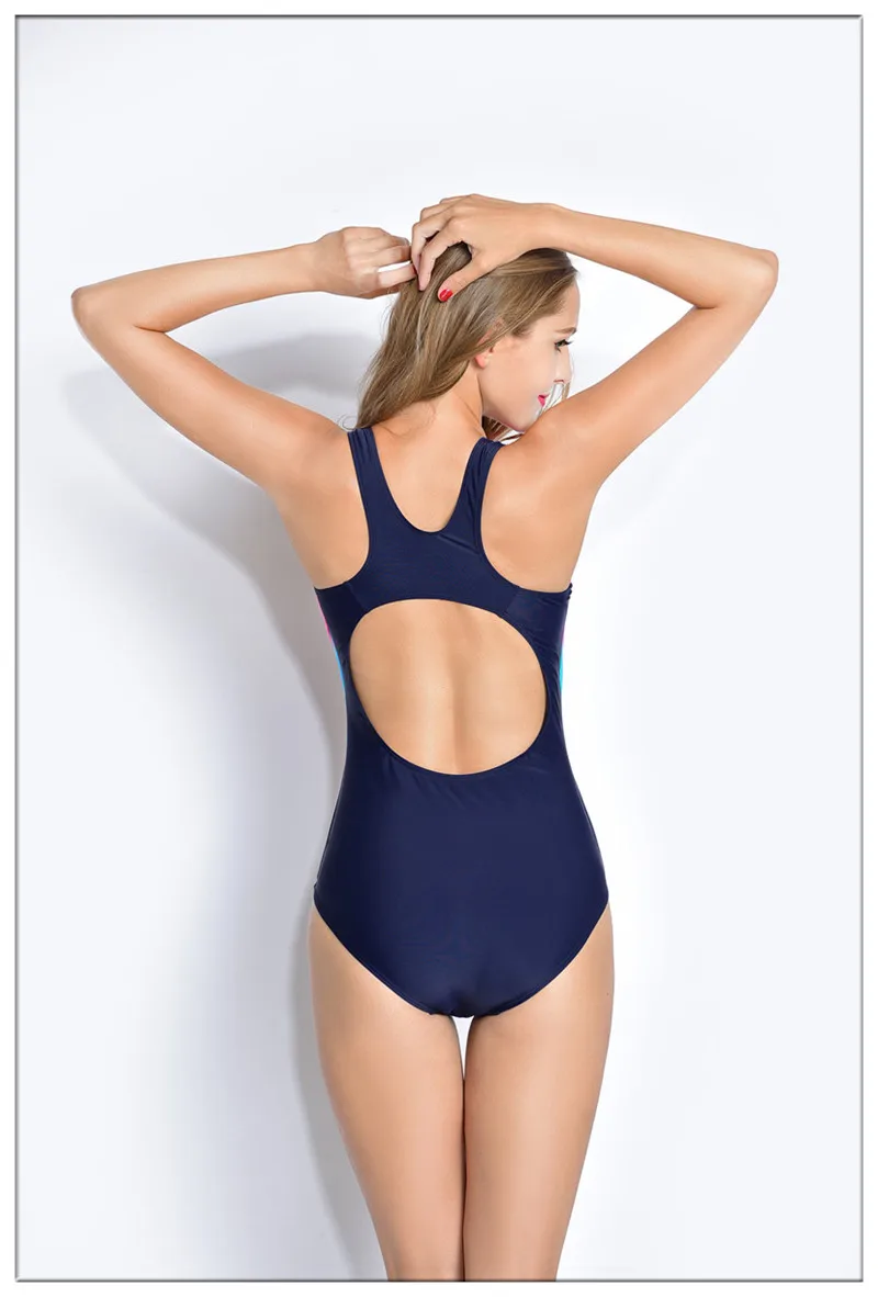 S-5XL размера плюс сдельный купальник женский спортивный сексуальный maillot de bain боди с открытой спиной купальные костюмы