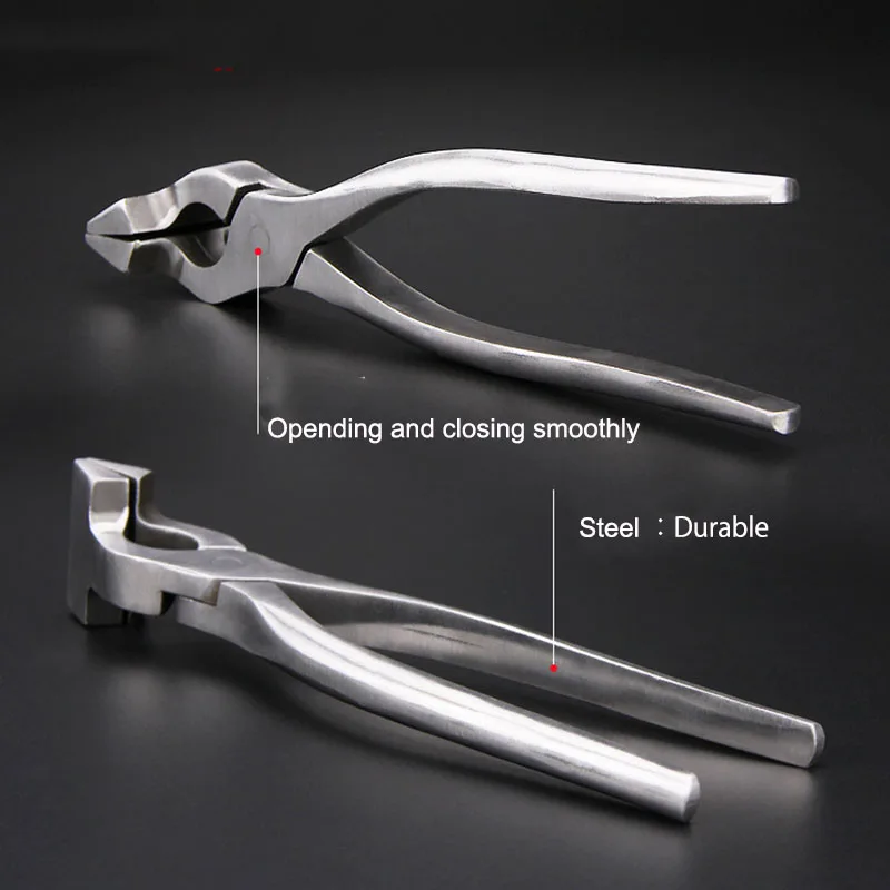 Бавер кожи ремесла Пресс urized край глать щипцы с широким горлышком регулировки