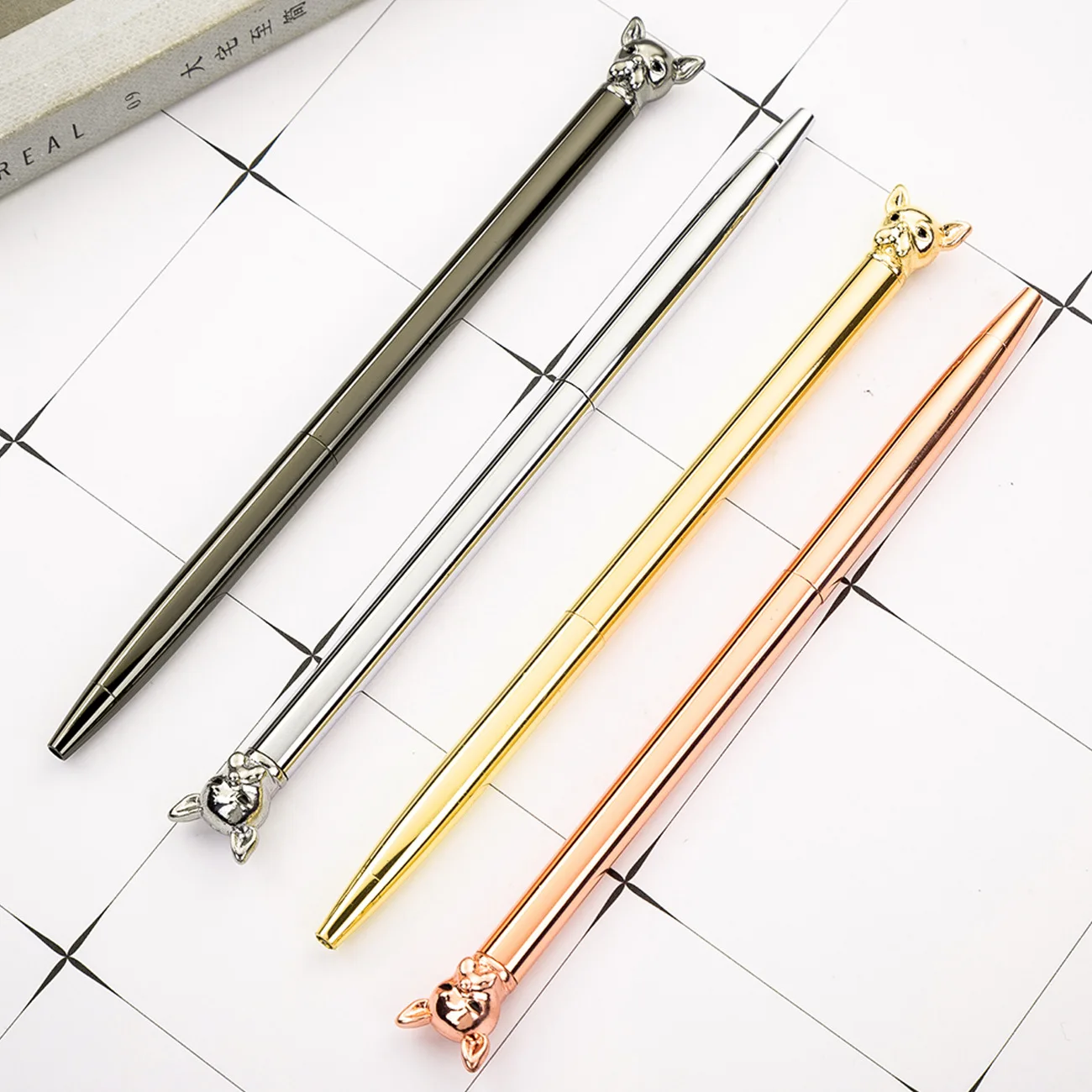 

1 шт. Kawaii шариковые ручки металлическая шариковая ручка Shapi шариковая студенческие ручки для школы канцелярские принадлежности 1,0 мм