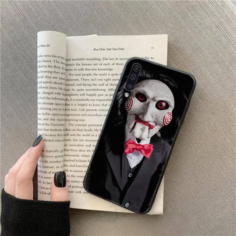 

The Jigsaw Killer SAW horror movie Phone Case For Samsung galaxy S 9 10 20 A 10 21 30 31 40 50 51 71 s note 20 j 4 2018 plus