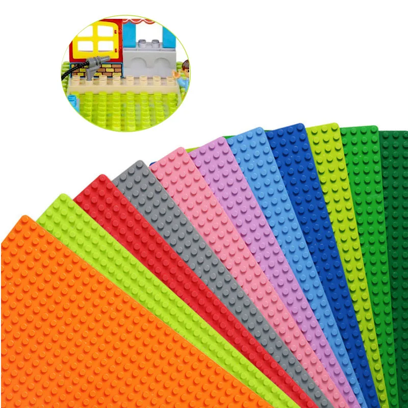 

Big Size Blocks Base Plate 32*16 Dots 51*25.5 cm Baseplate DIY Building Blocks Toys For Children Compatible