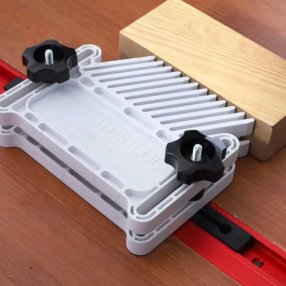 

Double Featherboards Miter Gauge Multi-purpose Feather Loc Board Set For Woodworking Engraving Machine Slot DIY Aid Tool Kit