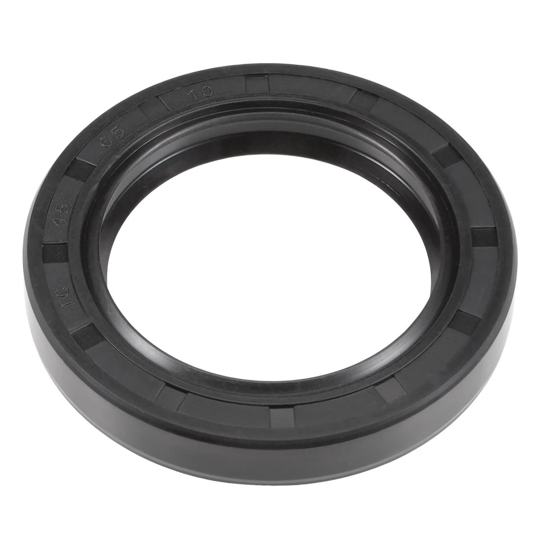 

uxcell Oil Seal, TC 45mm x 65mm x 10mm, Nitrile Rubber Cover Double Lip